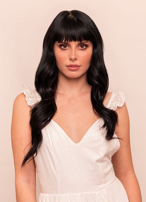 20-inch Seamless Clip-in Hair Extensions #1 Jet Black