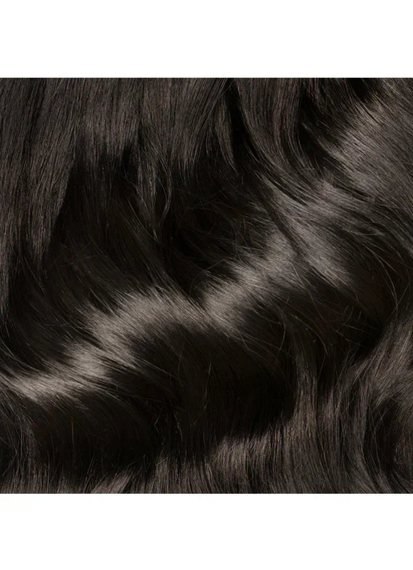 Extensions à clips sans démarcation 20 pouces #1 Noir intense